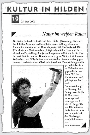 Zeitungsartikel