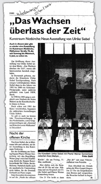 Zeitungsartikel